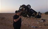 محافظ البحر الأحمر يطمئن على مواطنين انقلبت سيارتهما على طريق الزعفرانة