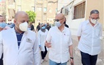  وكيل وزارة الصحة بالشرقية يتابع سير العمل والخدمات الطبية  بمستشفي فاقوس النموذجي وحميات فاقوس