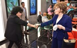بالصور .. إسعاد يونس تحتفل بافتتاح 