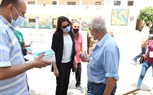 نائب محافظ الجيزة تتفقد اللجان الانتخابية بحي شمال