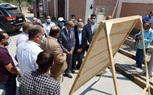 محافظ القليوبية يتفقد مشروعات مياه الشرب والصرف الصحي 