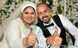 بالصور..  زفاف شقيق مصطفى بسيط وشقيقة مصطفى خاطر بحضور نجوم مسرح مصر