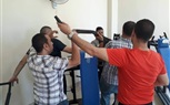  تجهيز صالة اللياقة البدنية لرعاية الشباب بجامعة كفر الشيخ