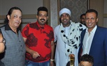الليثي وأبو الليف وعبد المنعم وطارق عبد الحليم ونجوم الطرب فى زفاف ابنة عمرو أبوزيد