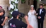 بالصور.. حفل زفاف ديانا كرزون ومعاذ العمرى