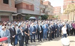 محافـظ المنوفية ومدير الأمن يتقدمان جنازة الملازم أول محمود عبد الغفار  
