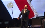 هشام عباس وعدوية وأحمد جمال ومصطفي حجاج في حفل المنصة