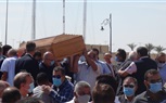 جنازة زوجة سعد الدين الشاذلي بحضور الإعلامي أحمد المسلماني