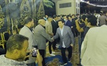 إيناس عبدالدايم وهاني شاكر وياسين التهامي وأحمد بدير ونجوم الفن في عزاء محمود ياسين