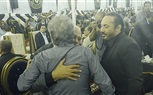 إيناس عبدالدايم وهاني شاكر وياسين التهامي وأحمد بدير ونجوم الفن في عزاء محمود ياسين