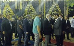 إيناس عبدالدايم وهاني شاكر وياسين التهامي وأحمد بدير ونجوم الفن في عزاء محمود ياسين