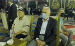 إيناس عبدالدايم وهاني شاكر وياسين التهامي وأحمد بدير ونجوم الفن في عزاء محمود ياسين