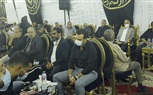 إيناس عبدالدايم وهاني شاكر وياسين التهامي وأحمد بدير ونجوم الفن في عزاء محمود ياسين
