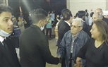 إيناس عبدالدايم وهاني شاكر وياسين التهامي وأحمد بدير ونجوم الفن في عزاء محمود ياسين
