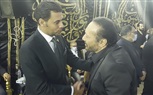 إيناس عبدالدايم وهاني شاكر وياسين التهامي وأحمد بدير ونجوم الفن في عزاء محمود ياسين