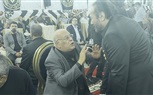 إيناس عبدالدايم وهاني شاكر وياسين التهامي وأحمد بدير ونجوم الفن في عزاء محمود ياسين