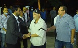 ماجد المصري وأشرف زكي ونجوم الفن في عزاء محمود ياسين