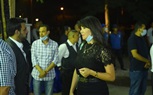 ماجد المصري وأشرف زكي ونجوم الفن في عزاء محمود ياسين