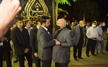 ماجد المصري وأشرف زكي ونجوم الفن في عزاء محمود ياسين