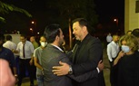 ماجد المصري وأشرف زكي ونجوم الفن في عزاء محمود ياسين