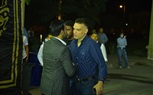 ماجد المصري وأشرف زكي ونجوم الفن في عزاء محمود ياسين