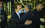 ماجد المصري وأشرف زكي ونجوم الفن في عزاء محمود ياسين