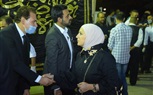 ماجد المصري وأشرف زكي ونجوم الفن في عزاء محمود ياسين