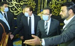 ماجد المصري وأشرف زكي ونجوم الفن في عزاء محمود ياسين