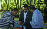 ماجد المصري وأشرف زكي ونجوم الفن في عزاء محمود ياسين