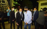 ماجد المصري وأشرف زكي ونجوم الفن في عزاء محمود ياسين