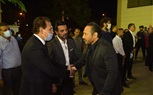 ماجد المصري وأشرف زكي ونجوم الفن في عزاء محمود ياسين