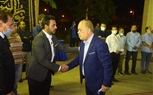 ماجد المصري وأشرف زكي ونجوم الفن في عزاء محمود ياسين