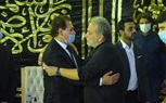 ماجد المصري وأشرف زكي ونجوم الفن في عزاء محمود ياسين