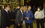 ماجد المصري وأشرف زكي ونجوم الفن في عزاء محمود ياسين