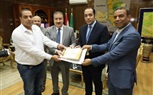 محافـظ المنوفية يكرم الفريق المشرف على الموقع الإلكترونى 