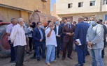 محافظ كفر الشيخ يتفقد الأعمال الجارية بكوبري «فرج» بالرياض 