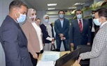 وفد من البرنامح الرئاسي ونائب المحافظ يتفقدون بعض المشروعات بمحافظة الأقصر