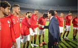 بالصور.. وزير الرياضة يؤازر المنتخب الوطني قبل مباراتي توجو بتصفيات الأمم الأفريقية