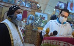 بالصور.. طواف الشمامسة بدير الرزيقات أحتفالاً بالشهيد مارجرجس في الأقصر
