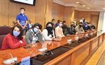 محافظ أسيوط ورئيس شركة مياه الشرب يضعان حجر أساس مشروع الصرف الصحي بالمسعودى بتكلفة 30 مليون جنيه