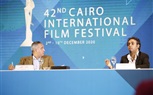 المؤتمر الصحفي لـ مهرجان القاهرة السينمائي الـ 42