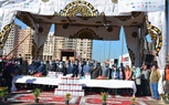 محافظ القليوبية يشهد توزيع كراتين مبادرة نتشارك علشان بكرة