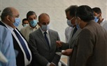 رئيس جامعة الزقازيق يتفقد وحدة طب الأسنان بمبني العيادات الخارجية  التابعة لمستشفيات الجامعة 