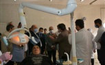 رئيس جامعة الزقازيق يتفقد وحدة طب الأسنان بمبني العيادات الخارجية  التابعة لمستشفيات الجامعة 