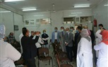 رئيس جامعة الزقازيق يتفقد وحدة طب الأسنان بمبني العيادات الخارجية  التابعة لمستشفيات الجامعة 