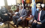 محافظ كفر الشيخ يستقبل وزيرة التضامن  
