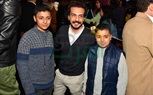 حنان مطاوع وايتن عامر وبشرى في العرض الخاص لفيلم 
