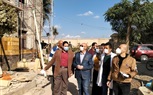 وكيل وزارة الصحة بالشرقية يتفقد أعمال التطوير بمستشفي الأمراض الصدرية بالزقازيق
