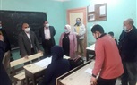 وكيل وزارة التعليم  ومدير عام التعليم العام بالشرقية يتفقدان سير انتظام العملية التعليمية  بمداسة الناصرية الاعدادية المشتركة بالزقازيق 