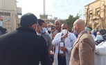 وكيل وزارة الصحة بالشرقية يتفقد أعمال التطوير بمستشفي الأمراض الصدرية بالزقازيق